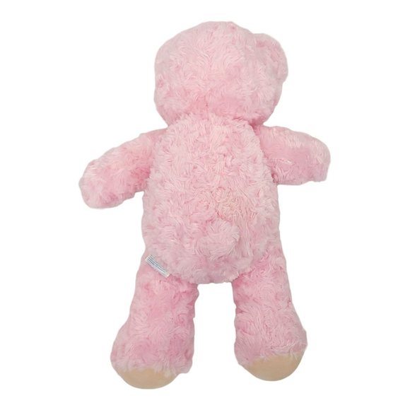 Build A Bear Pink Cuddles Plush 17" Teddy Bear Swirl Fur BABW Stuffed Animal Toy - Picture 5 of 12